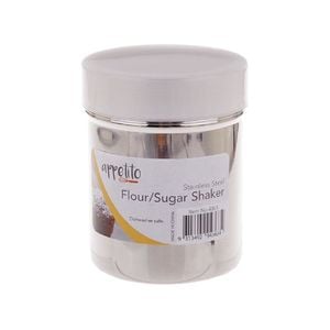 Appetito Stainless Steel Flour Sugar Shaker With Lid
