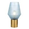 Telbix Blue/Antique Gold Rene Table Lamp