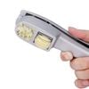 Catzon 2-in-1 Garlic Press with Ergonomic Handle
