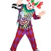 Rubie's Scary Clown Lenticular Costume With Mask Child Halloween Multi Colour