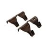 Everhang 10kg Florentine Bronze Picture Hanging Moulding Hook - 4 Pack