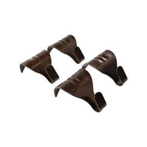 Everhang 10kg Florentine Bronze Picture Hanging Moulding Hook - 4 Pack