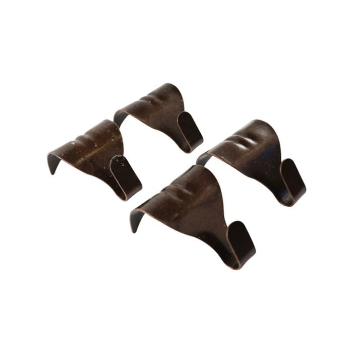 Everhang 10kg Florentine Bronze Picture Hanging Moulding Hook - 4 Pack