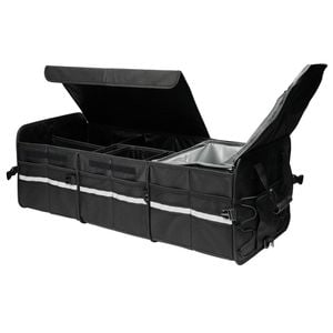Auto 880 x 370 x 320mm Large Car Boot Organiser With Removable Cooler