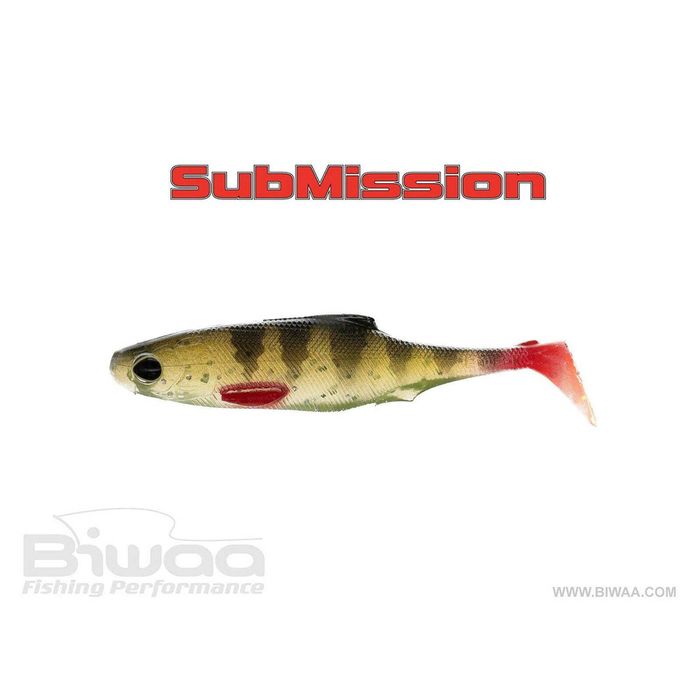 Biwaa SubMission 3" Soft Plastic Fishing Lure Ghost Perch