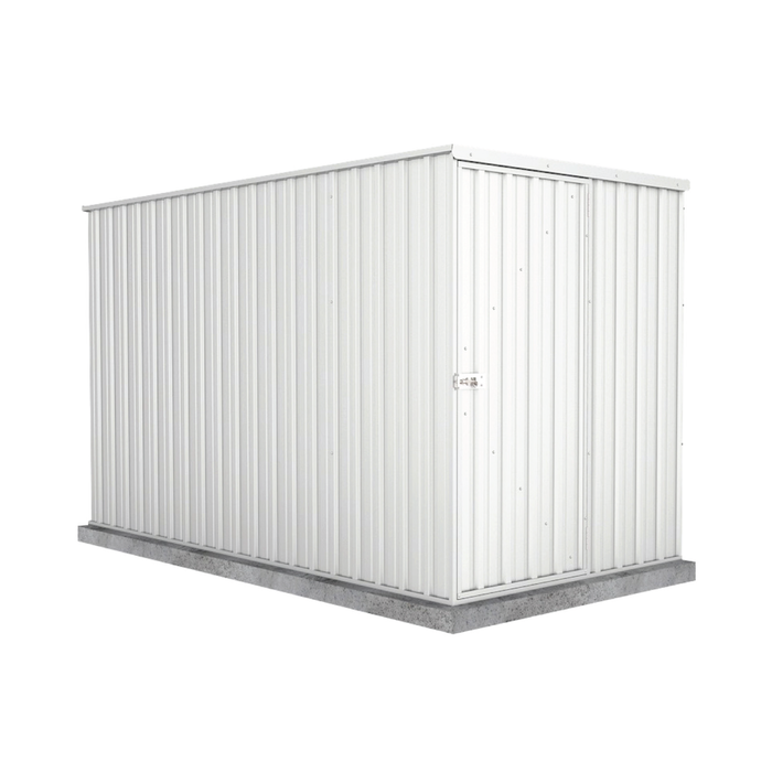 Absco Sheds 1.52mW x 3.00mD x 1.80mH Surfmist Basic Garden Shed