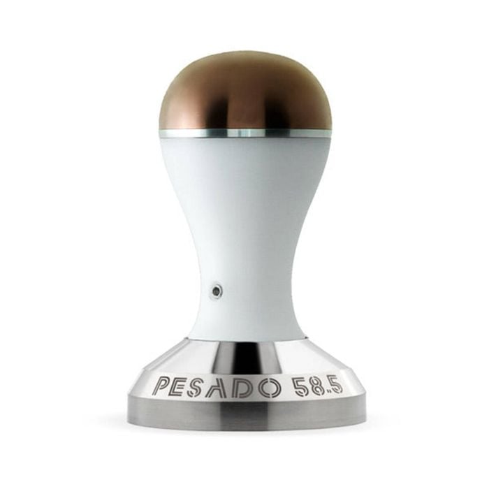 Pesado 58.5 Metal Tamper - White  Bronze  58.5mm