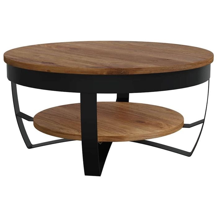 vidaXL Coffee Table Side Table with Shelf End Table