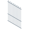 ProtectorAl 350 - 1200 x 1800mm Deep Ocean Raked 16-30º Loop And Spear Top Pool Fence Panel