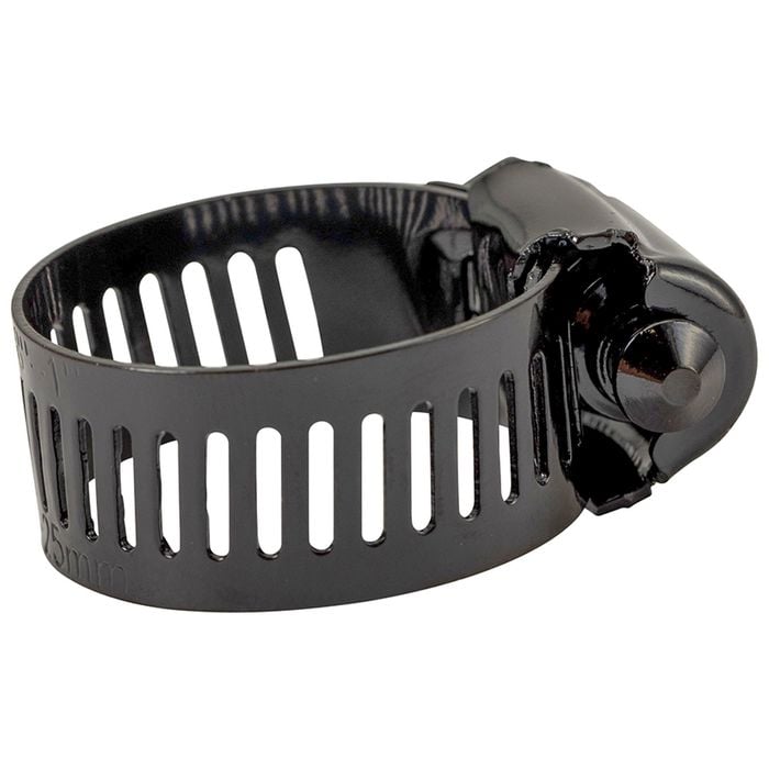 Deks 11-25mm Black Marine Grade 316 Stainless Steel Hose Clamp