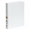 Marbig 4 D-ring Clearview Insert Binder 25mm (A4) (White)