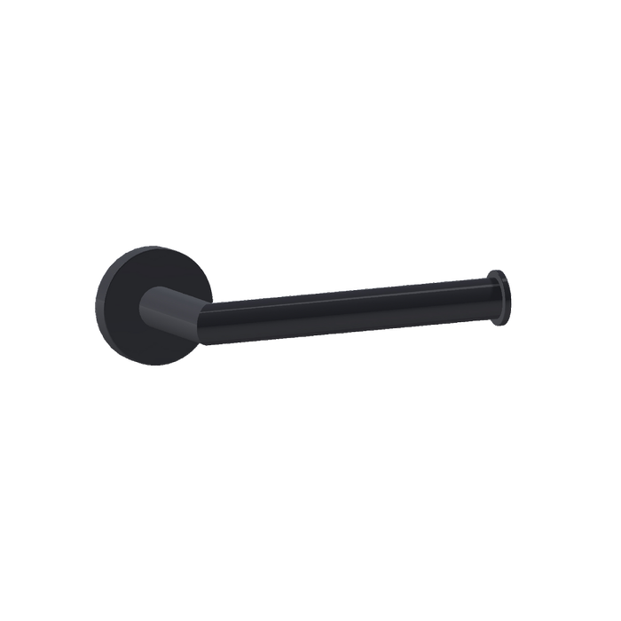 Greens Matte Black Zola Toilet Roll Holder