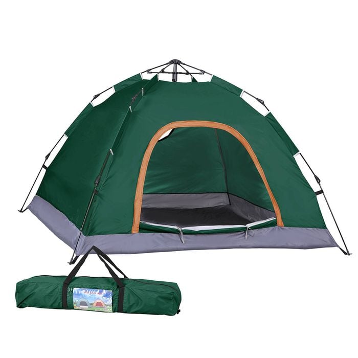 Weisshorn Camping Tent Instant Tent Pop up 2-3 Person Outdoor Hiking Tents Hiking Green