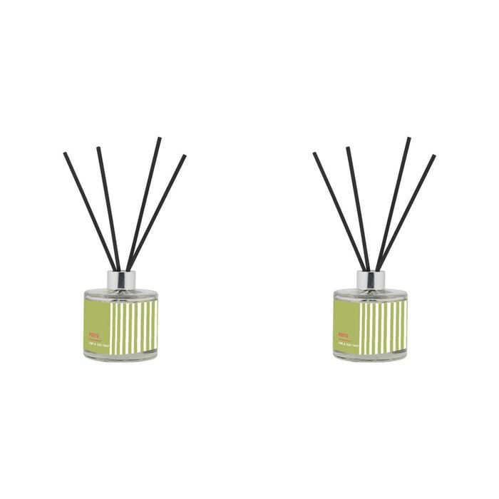2PK Porto Illumina 200ml Diffuser Lime & Yuzu Twist Home Fragrance