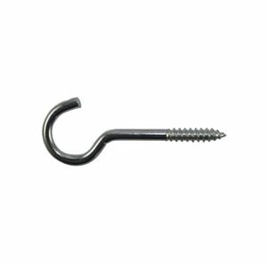 Everhang 100 x 6.2mm Zinc Plated Screw Hook - 6 Pack