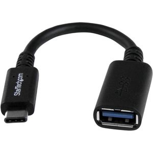 StarTech USB-C to USB-A Adapter – 6in, USB 3.0, 5Gbps, USB-IF Certified, USB 3.2 Gen 1