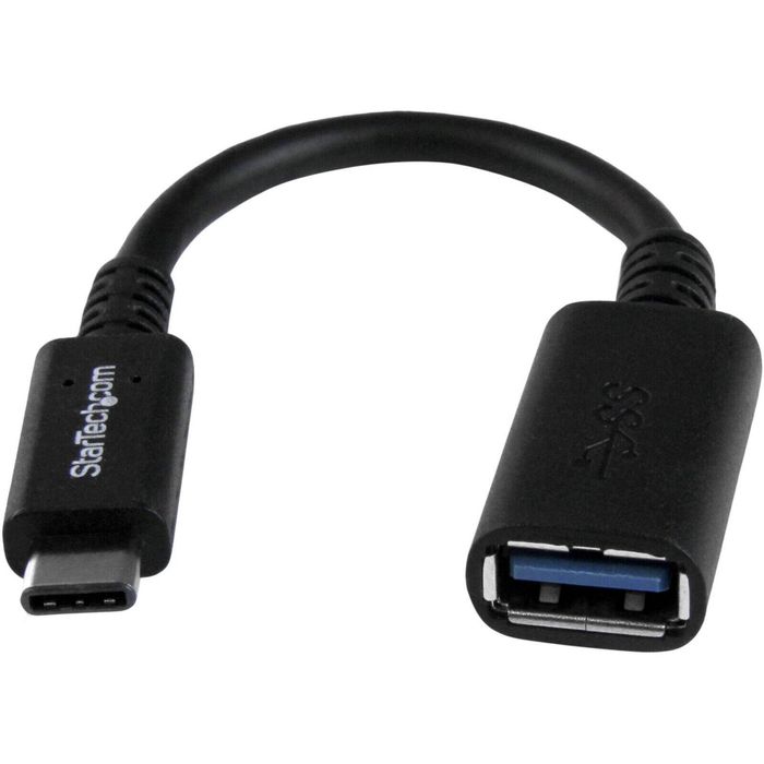StarTech USB-C to USB-A Adapter – 6in, USB 3.0, 5Gbps, USB-IF Certified, USB 3.2 Gen 1