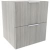 Lugna 512 x 450 x 380mm Mist 2 Drawer Storage Cabinet