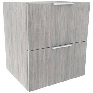 Lugna 512 x 450 x 380mm Mist 2 Drawer Storage Cabinet