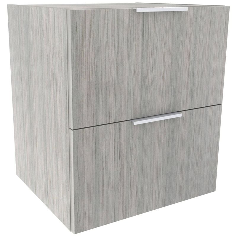 Lugna 512 x 450 x 380mm Mist 2 Drawer Storage Cabinet
