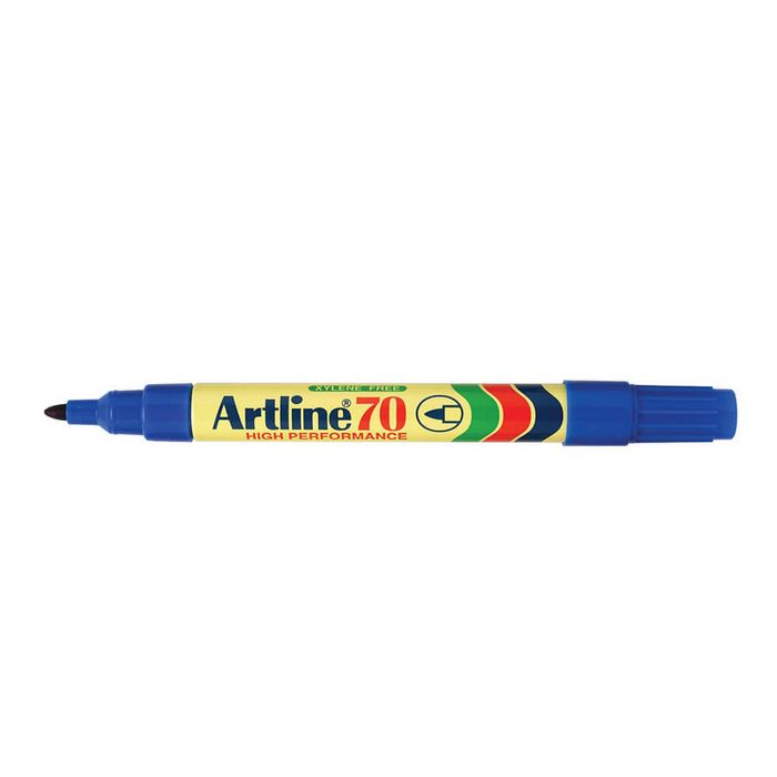 Artline Bullet Tip Permanent Marker 1.5mm (12pcs) (Blue)