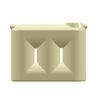 Clark 2000L Poly Slim Water Tank - Smooth Cream
