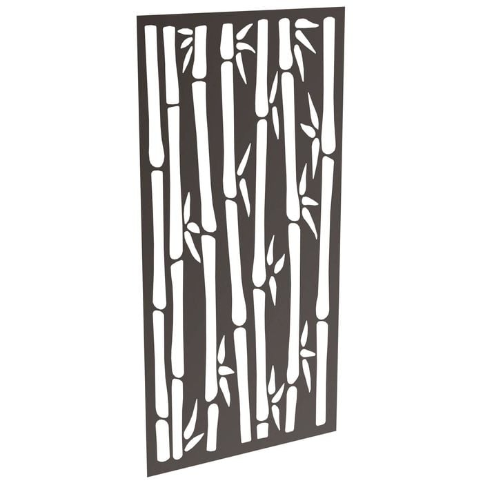ProtectorAl 300-1200w x 1201-2400h Satin Black Bamboo Unframed Solid Aluminium Decorative Panel