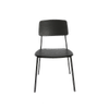 Durafurn Black Denver Ply Seat & Backrest Dining Chair