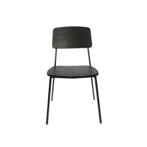 Durafurn Black Denver Ply Seat & Backrest Dining Chair