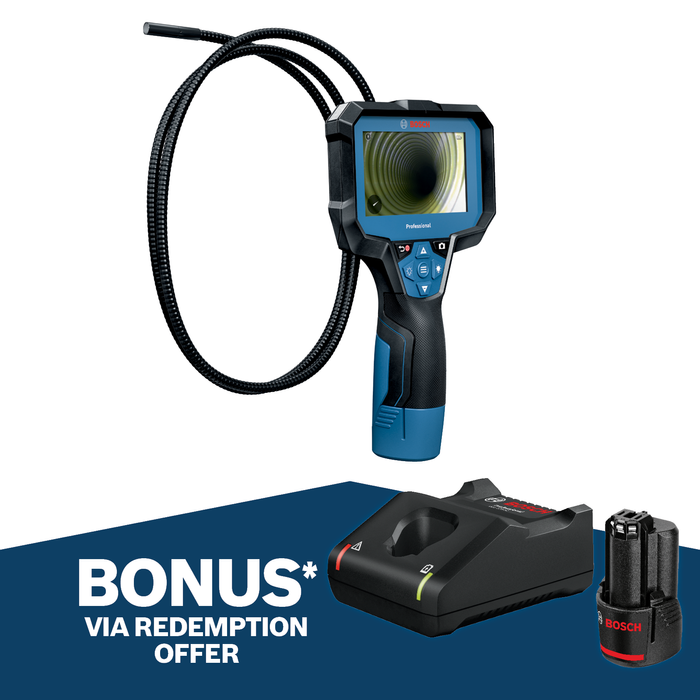 Bosch Professional 4.3'' Inspection Camera 800px x 480px IP54