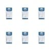 6pk Malli Sewing 15-pairs Plastic Garment/clothing Snap Buttons 10mm White Asstd