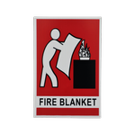 Fire Pro 225mm x 150mm Fire Blanket Sign