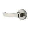 Sylvan Satin Nickel Plate Rockford Passage Lever Set