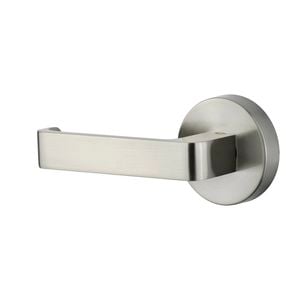 Sylvan Satin Nickel Plate Rockford Passage Lever Set