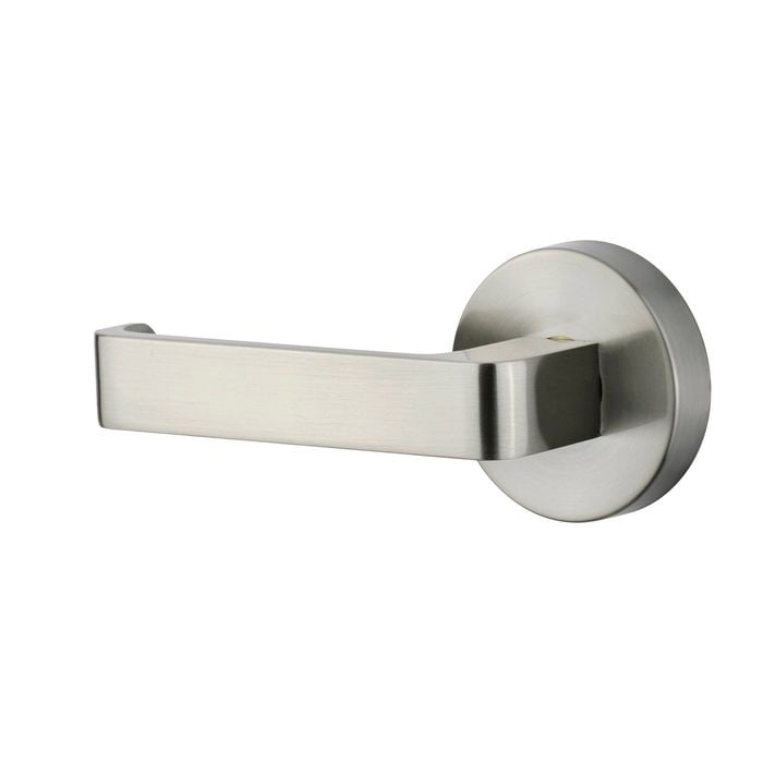 Sylvan Satin Nickel Plate Rockford Passage Lever Set
