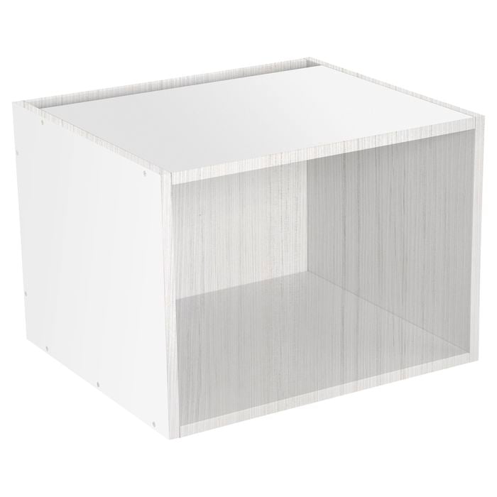 Kaboodle 600mm Microwave Box - White Forest