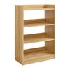 Lanie 4 Tier Bookcase Bookshelf Display Shelving Oak
