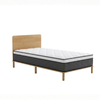 Zinus King Single Package Set - Arden Bamboo Bed Frame & Support iCoil Pocket Spring Eurotop Mattress Set