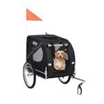 TOPET Pet Bike Stroller Bicycle Trailer Pram Pet Jogger Dog Cat Size S-M