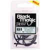 Black Magic KL Black Fishing Hook Large Bulk Pack 8/0