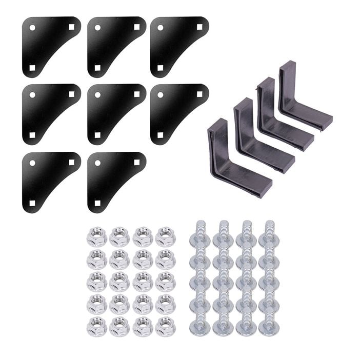 Metal Mate Black Slotted Angle Starter Pack