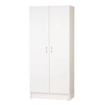 Practa 2 Door Cupboard Pantry White