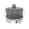 Springfree Large Square Trampoline 11 ft - Sports Accessory Bundle Basketball Hoop, Ladder and Bag