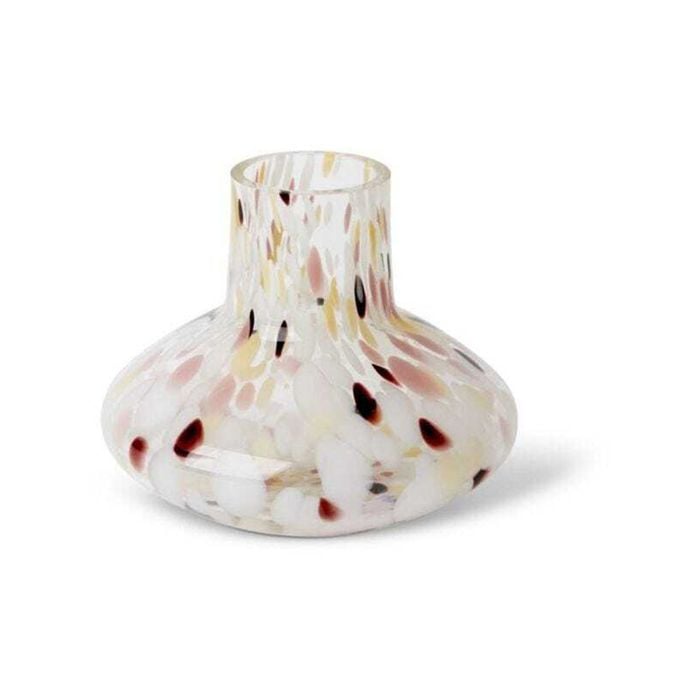 E Style 23cm Glass Bailey Flower Vase Home Decor