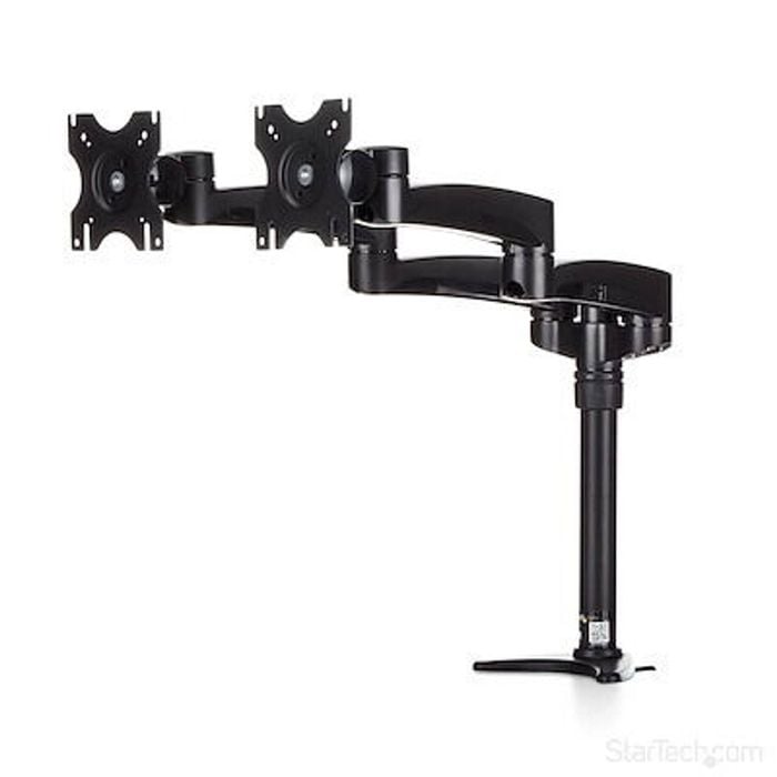 Startech.com Desk Mount Dual Monitor Arm, Dual Articulating Monitor Arm, Height Adjustable