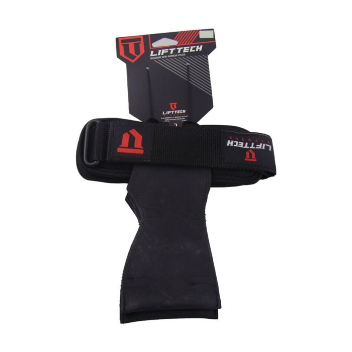 Lift-tech Heavy Lifting Palm Protection & Improved Grip Rubber Armor Pads Medium