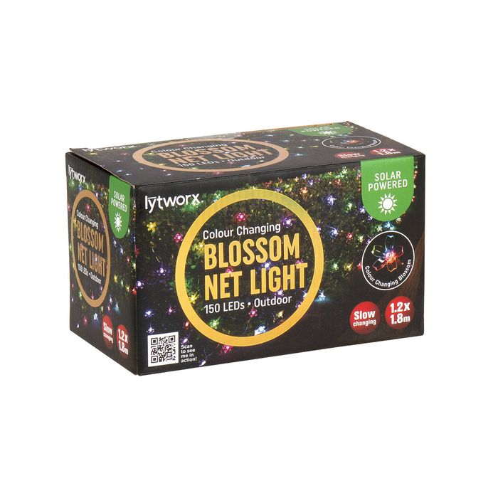 Lytworx Colour Changing Solar Blossom Net Lights