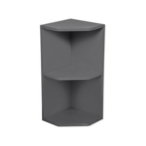 Kaboodle Grey Fig Open End Wall Cabinet