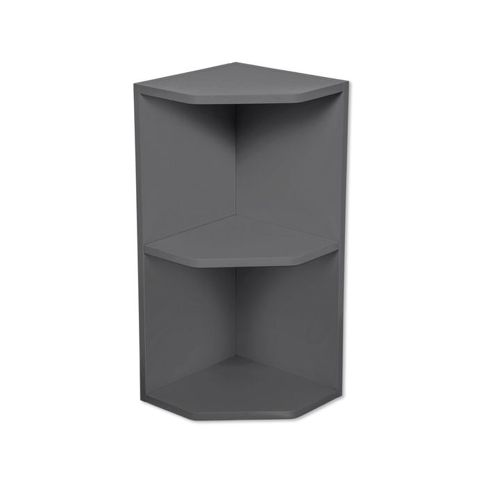 Kaboodle Grey Fig Open End Wall Cabinet