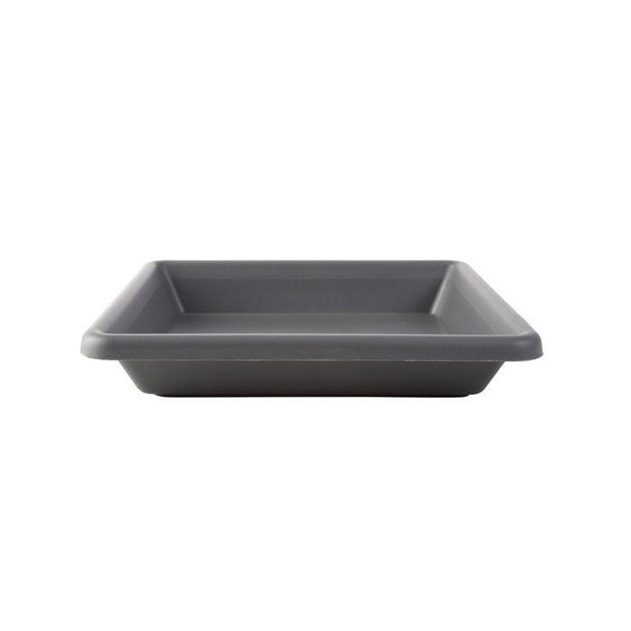 Northcote Pottery 230mm Graphite Villa Square Plastic Saucer